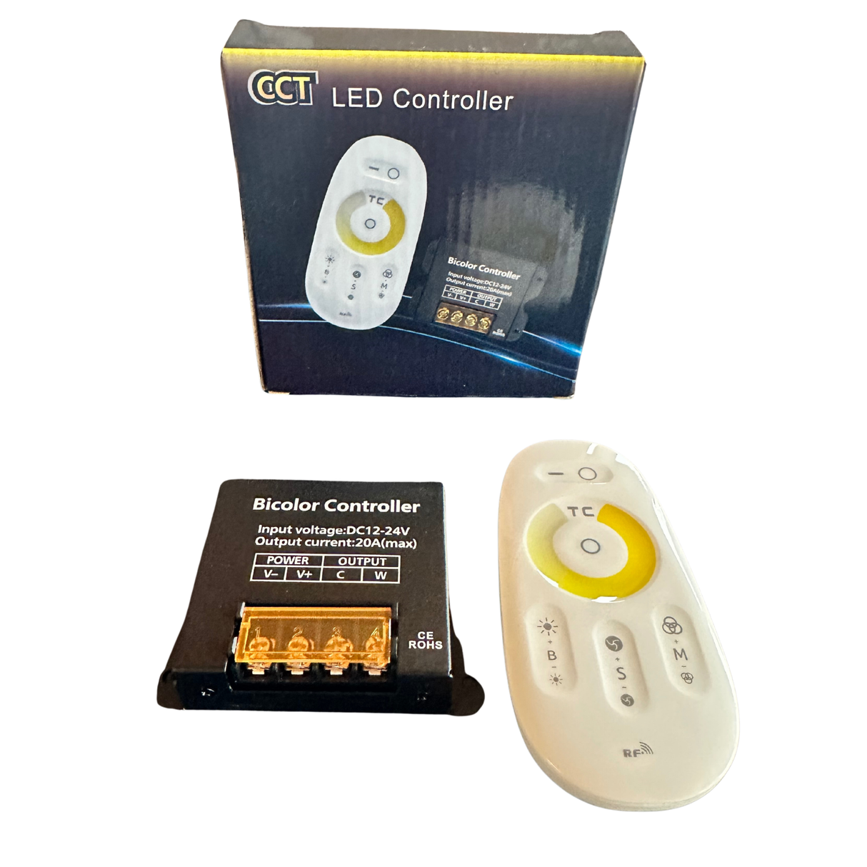 24V контролер за LED ленти, CCT
