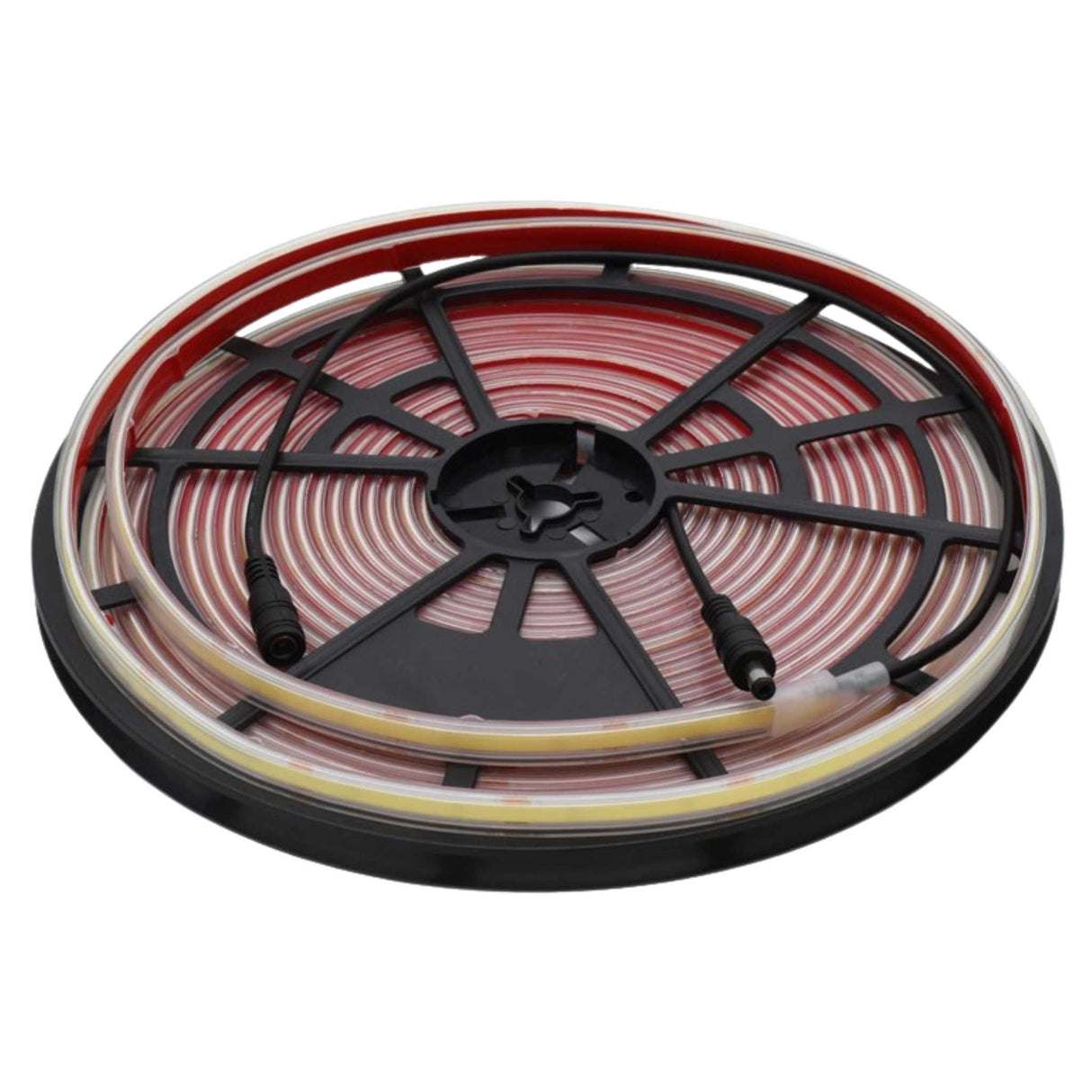 Banda LED Cob 320Led/m, 24V, 10M, 10W/m, 10mm, IP65, Alb Rece 6500K