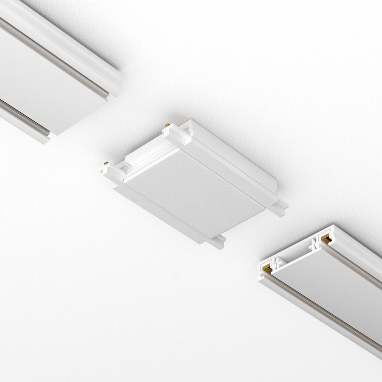 Conector Liniar Aplicat Sina Magnetica Slim, Alb