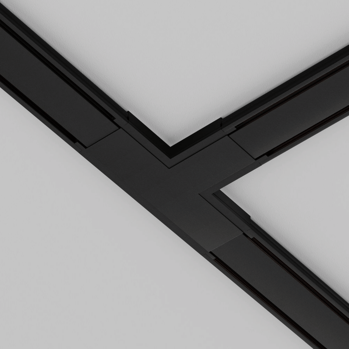 Conector tip T Aplicat Sina Magnetica Slim, Negru