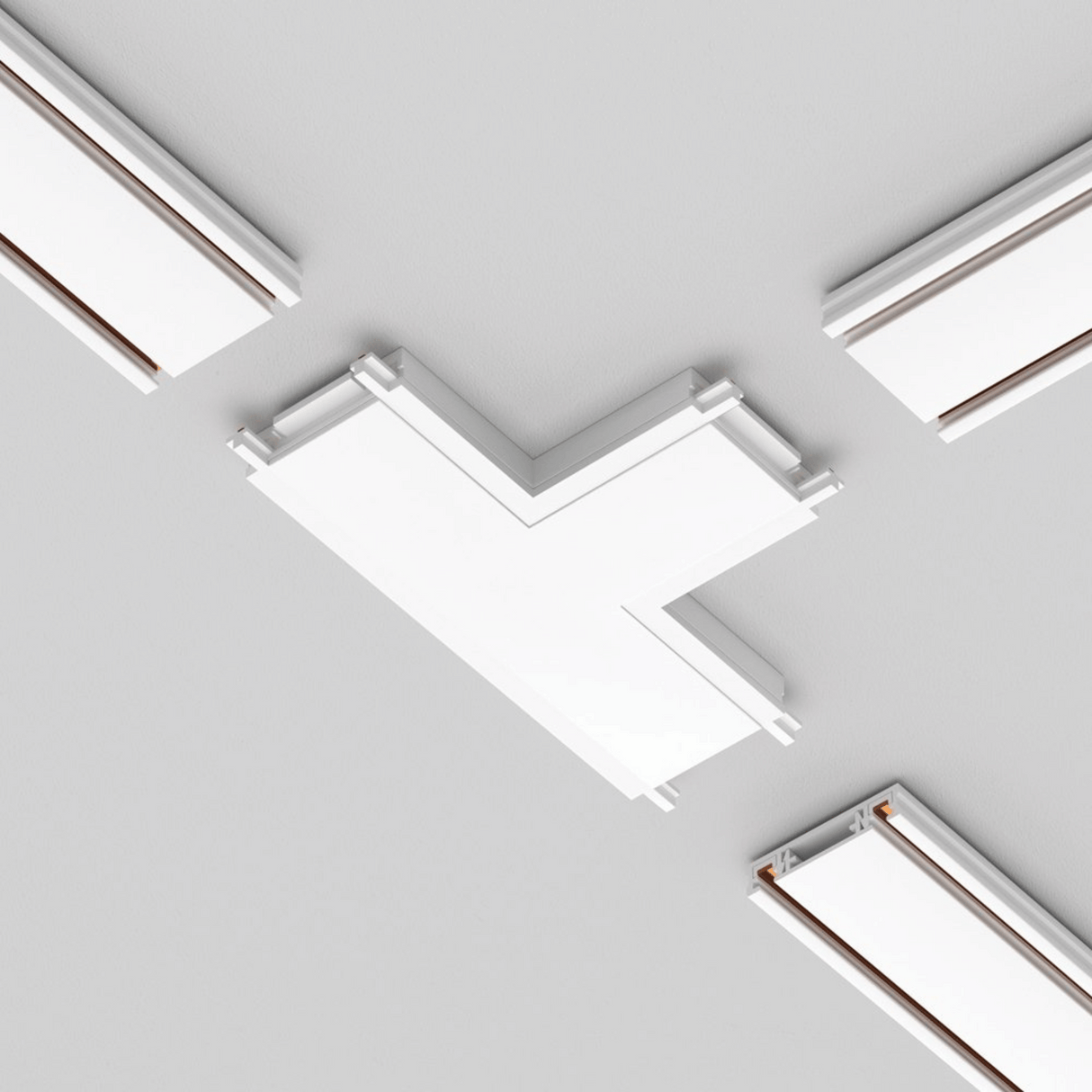 Conector tip T Aplicat Sina Magnetica Slim, Alb