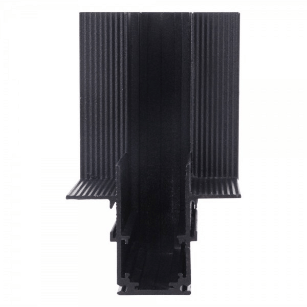 Conector Colt Vertical Incastrat Prindere sub Rigips Sina Magnetica, Negru