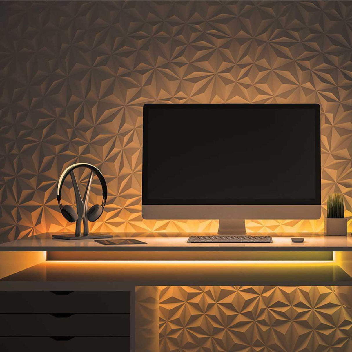 Furtun LED Neon Flex 12V, Lumina Alb Calda 2800K - SoLedlight