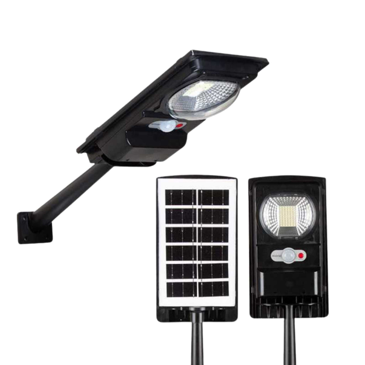Lampa Solara LED 300W, Senzor de lumina, Consola prindere inclusa, IP65