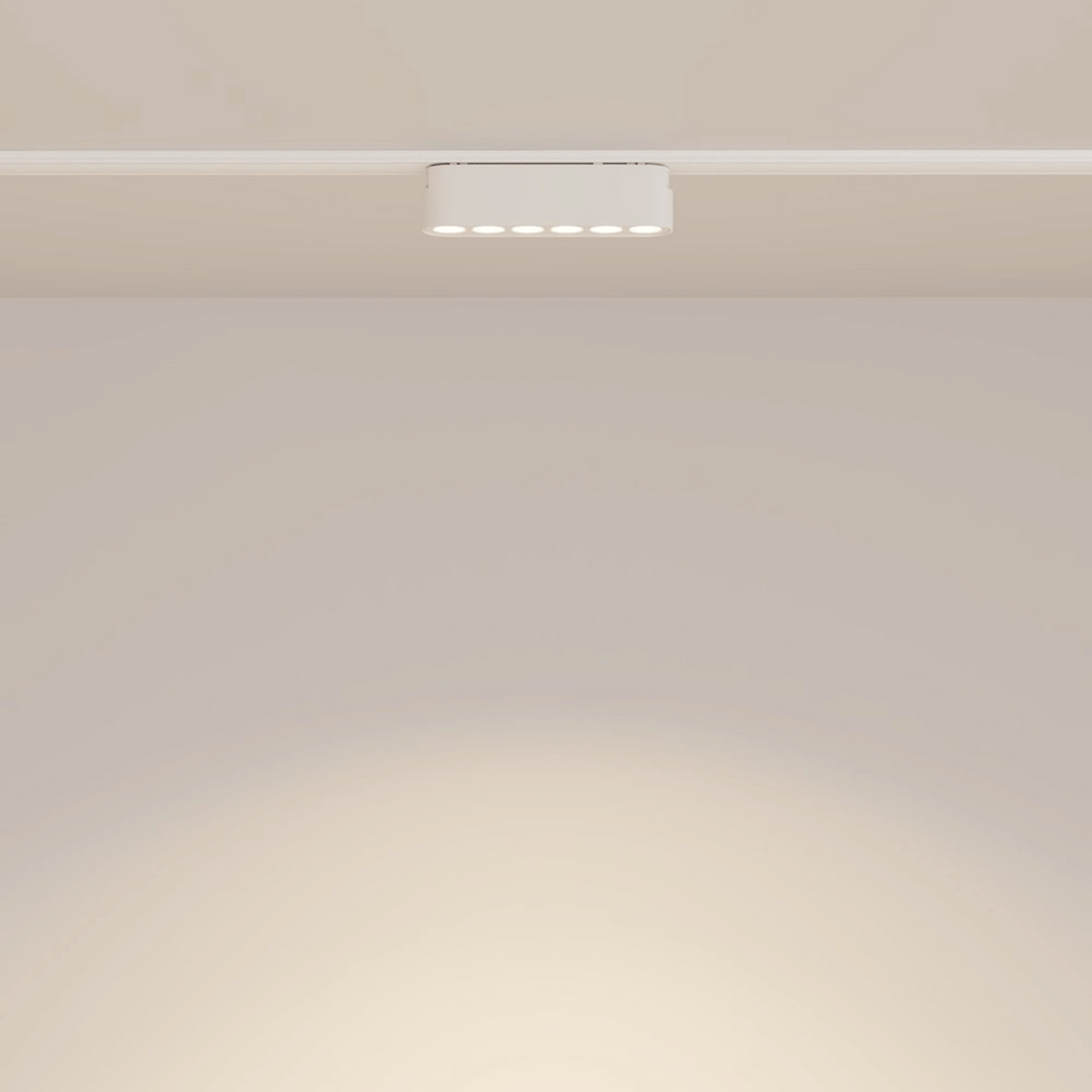 Proiector LED Sina Magnetica Slim 15W, Negru