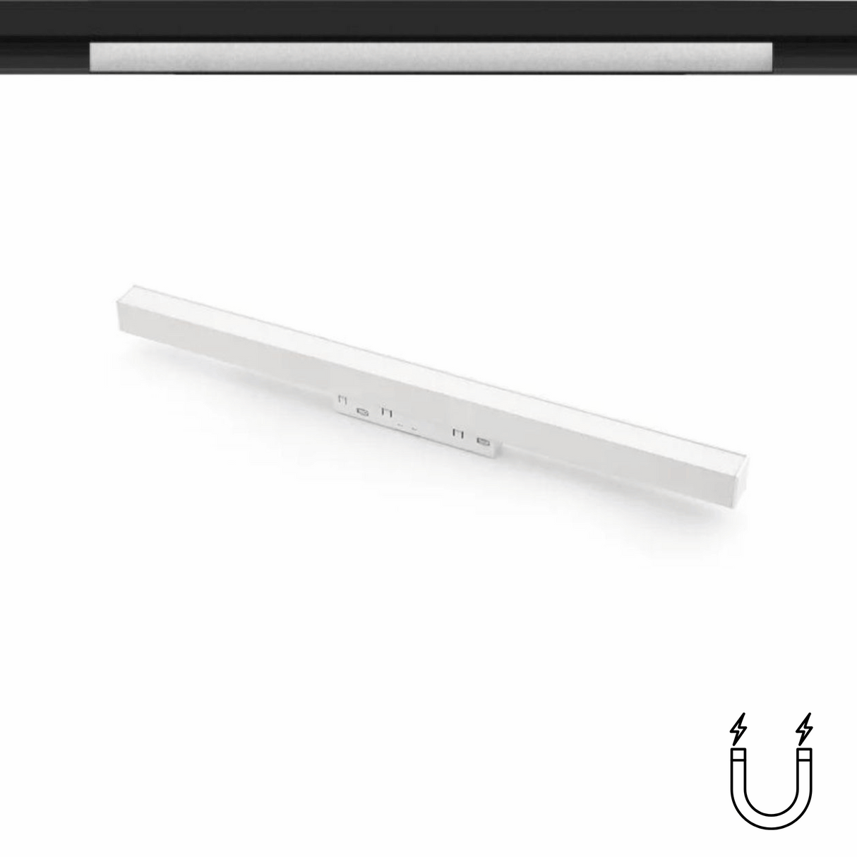 Proiector LED Mat Sina Magnetica 10W, 30CM, Alb