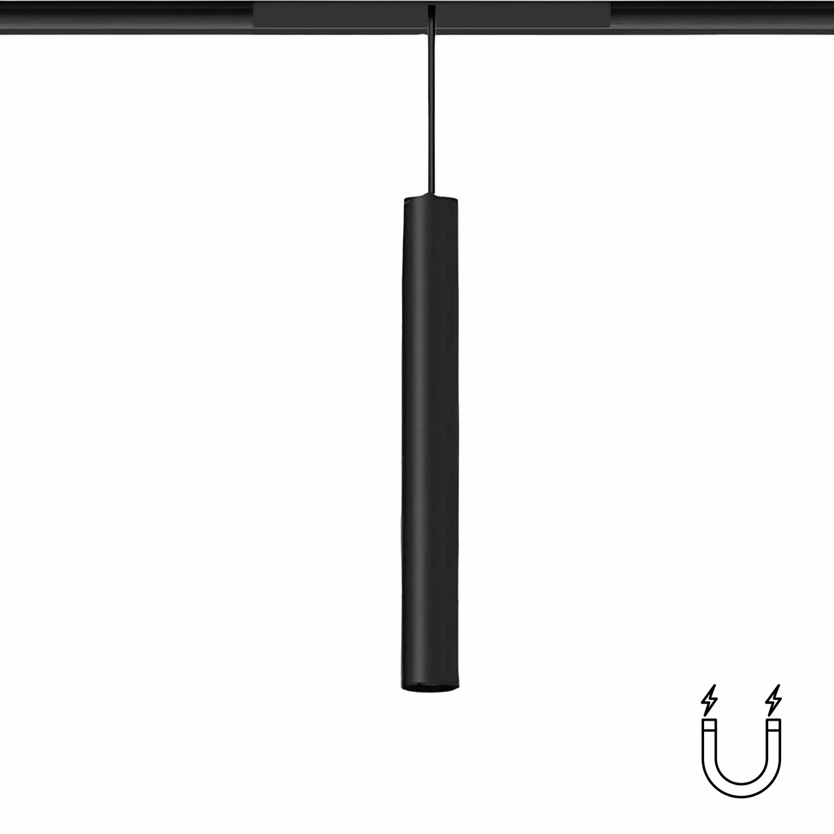 Proiector LED Sina Magnetica 7W, Pendul, Negru