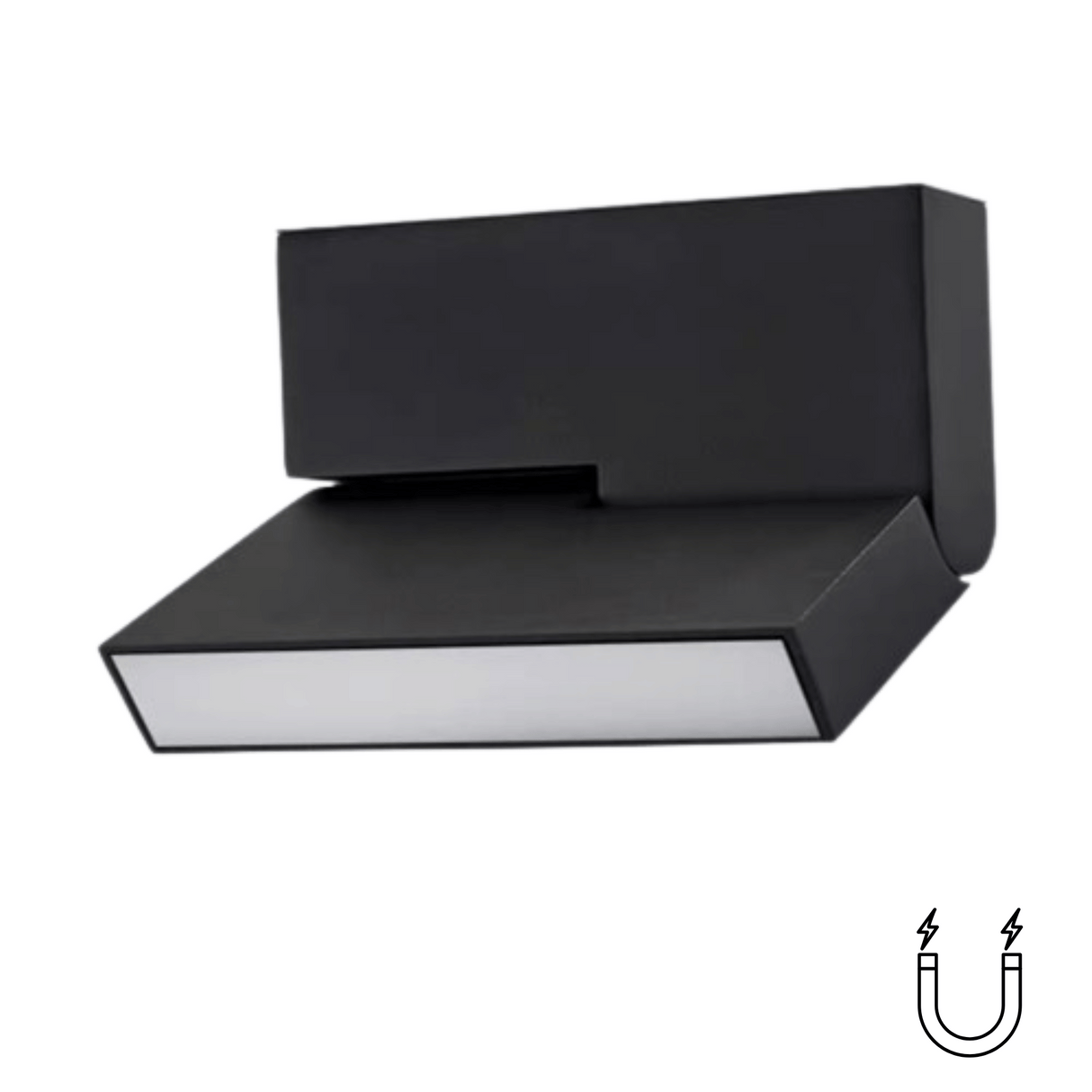 Proiector LED Sina Magnetica 12W, Orientabil, Negru