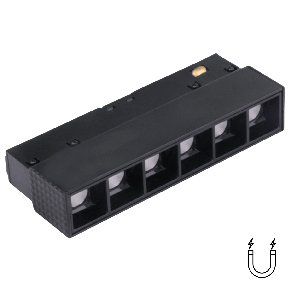 Proiector LED Sina Magnetica 6W, Negru