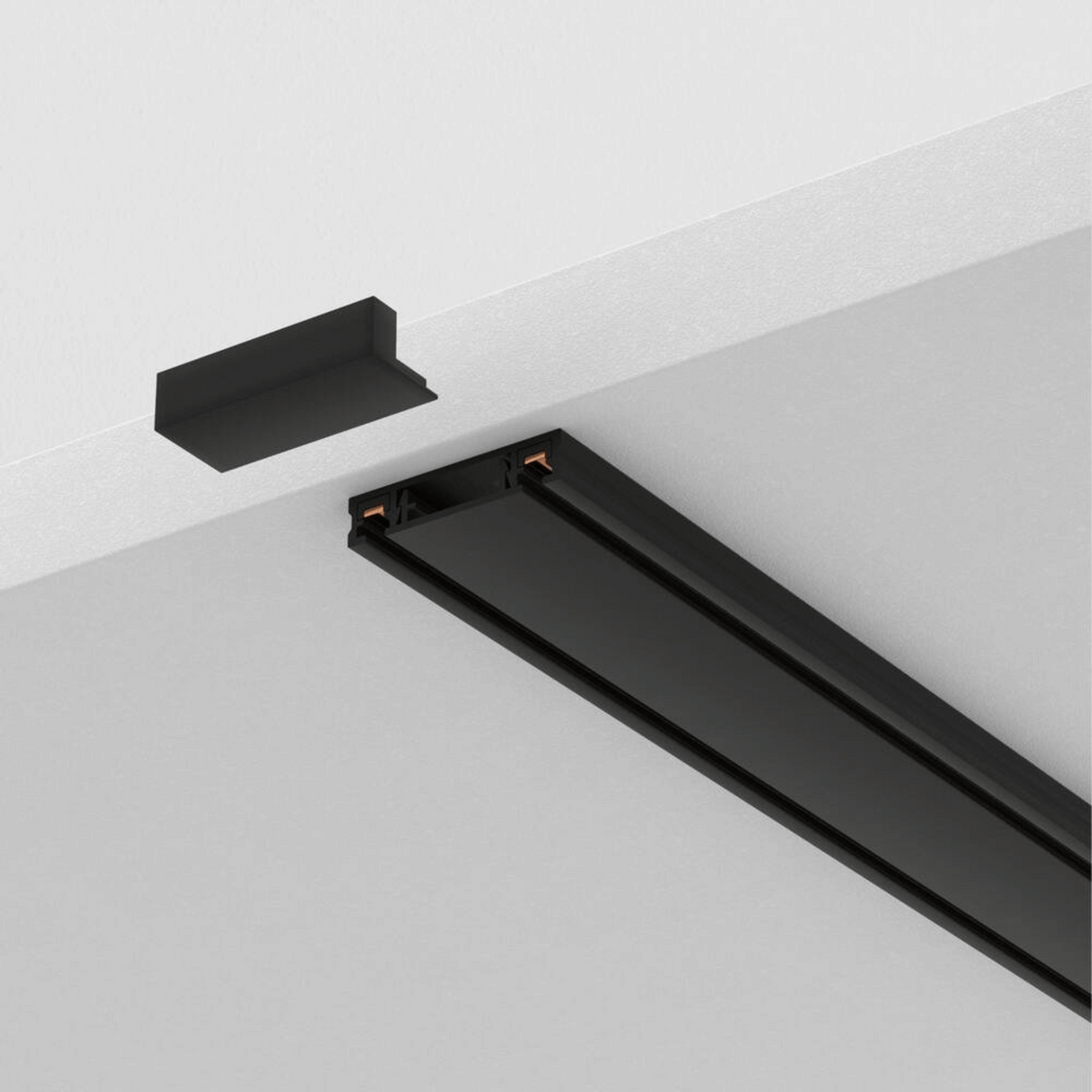 Sina Magnetica Slim Aplicata, Negru