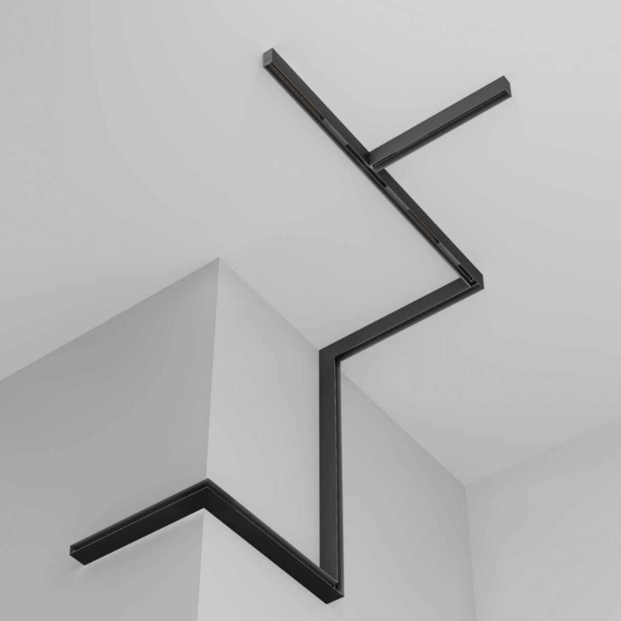 Sina Magnetica Aplicata si Suspendata, Negru