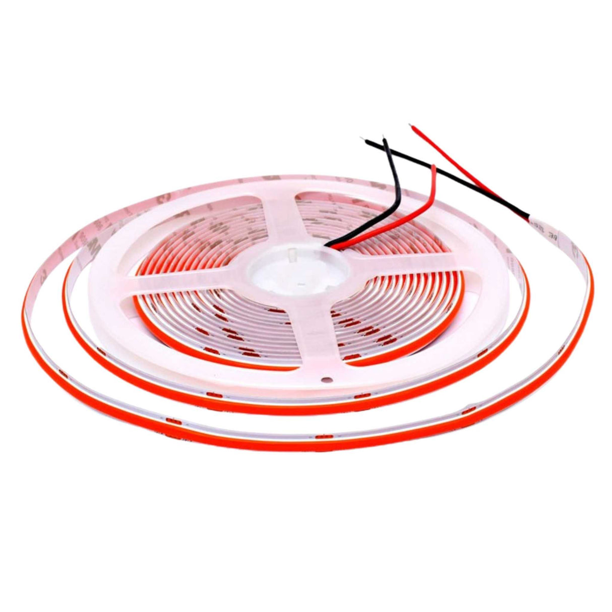 Banda LED Cob 320Led/m, 24V, 5M, 11W/m, 8mm, IP20, Rosu