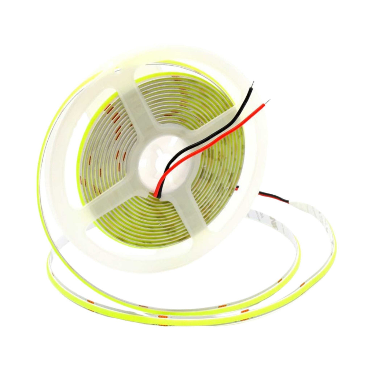 Banda LED Cob 320Led/m, 24V, 5M, 11W/m, 8mm, IP20, Verde