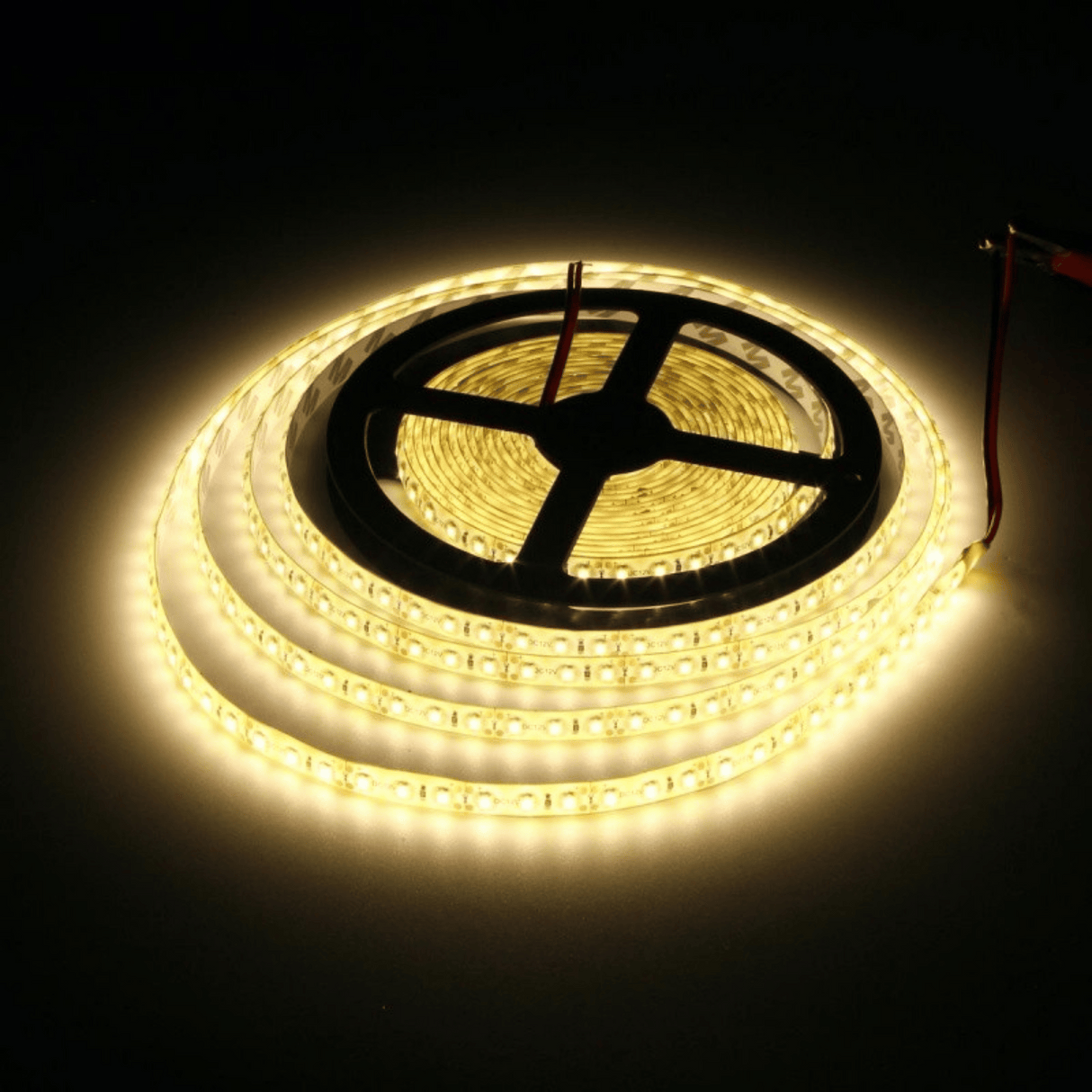 Banda LED 2835, 240 Led/m, 220V, 12W/m, 10 metri, IP20, Lumina Calda 3000K