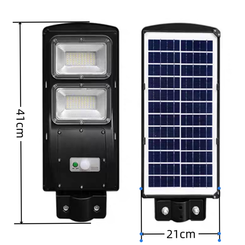 Lampa Solara LED 100W, Senzor de lumina si miscare, Telecomanda, IP65