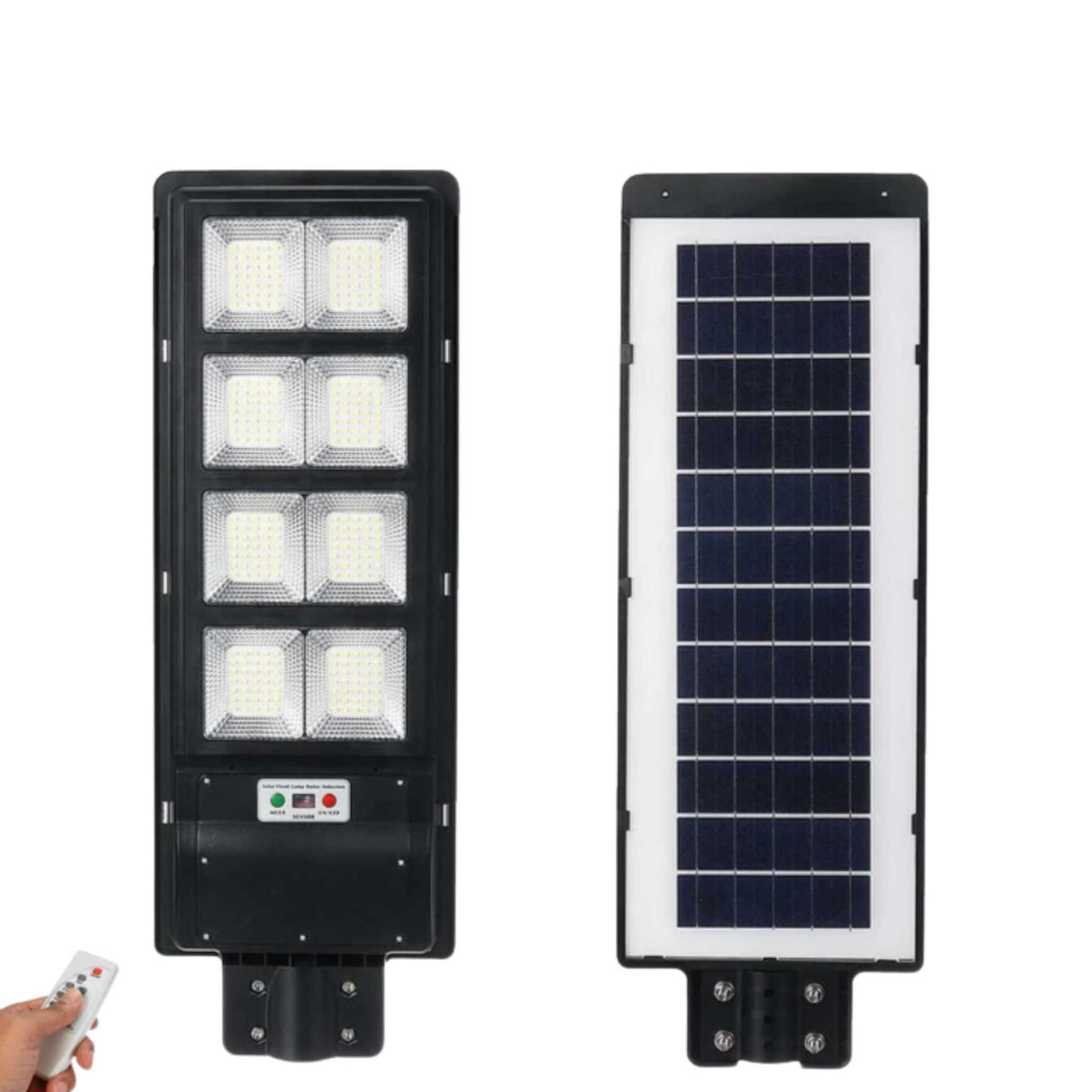 Lampa Solara LED 200W, Senzor de lumina si miscare, Telecomanda, IP65