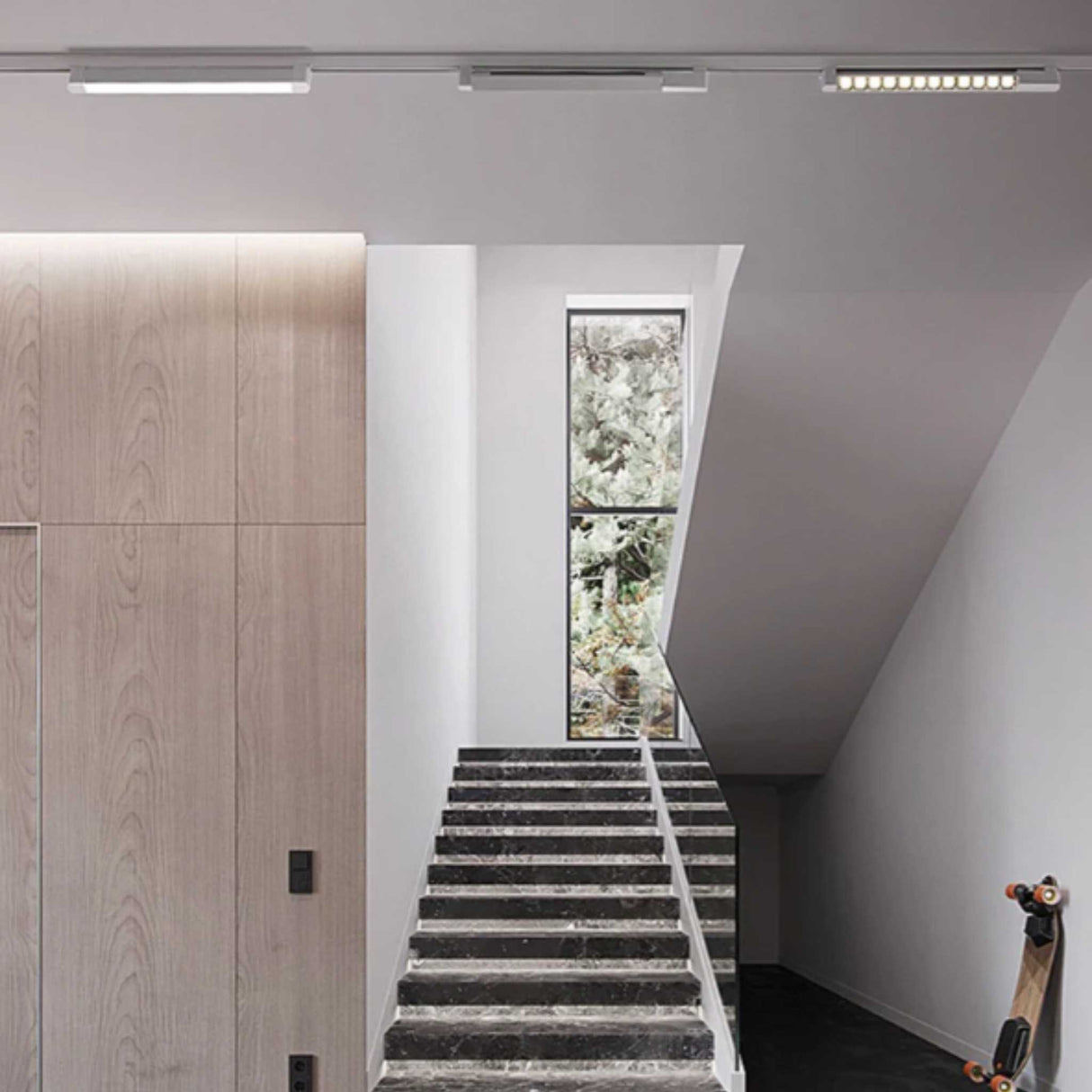 Proiector LED Monofazat 10W, Directionabil, Alb