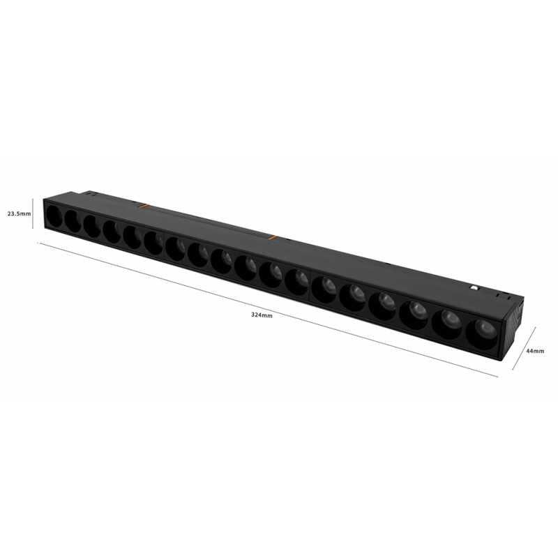Proiector LED Sina Magnetica 18W, Negru