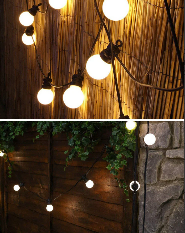 Ghirlanda Luminoasa 10M cu 20 Becuri LED Mate IP44