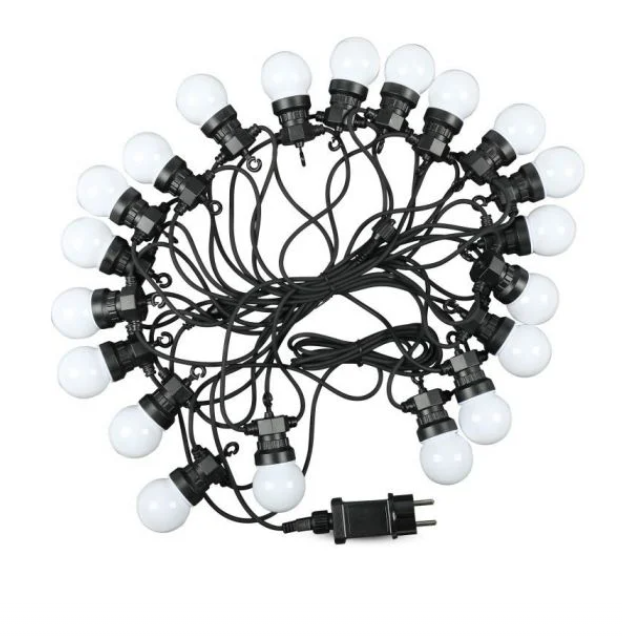 Ghirlanda Luminoasa 10M cu 20 Becuri LED Mate IP44
