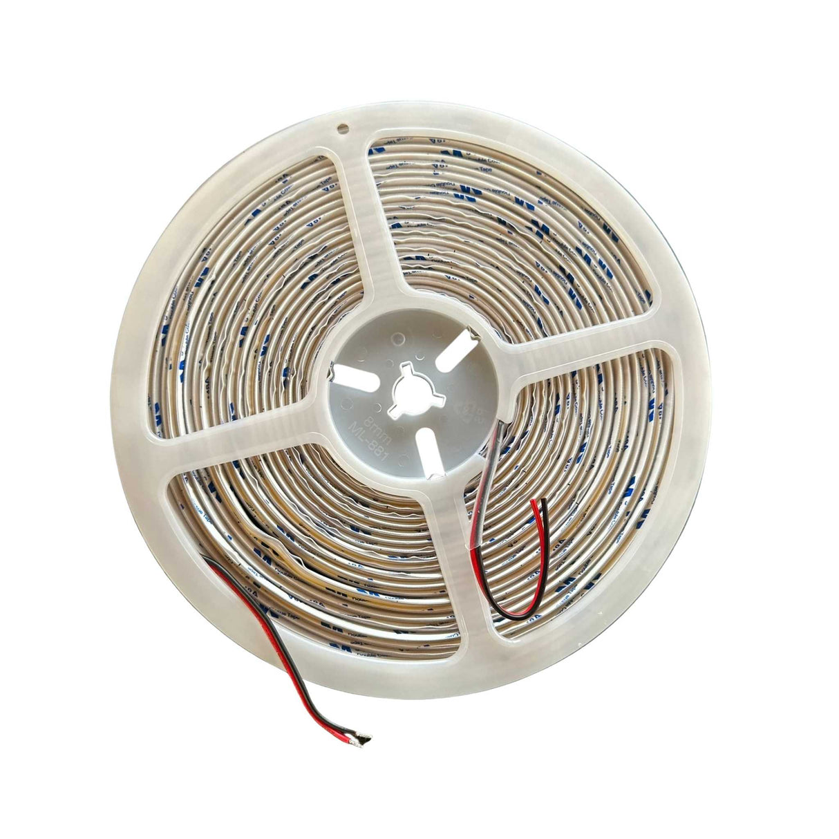 Banda LED COB 480Led/m, 220V, 10 metri, 10W/m, 8mm, IP20, Alb Rece 6000K