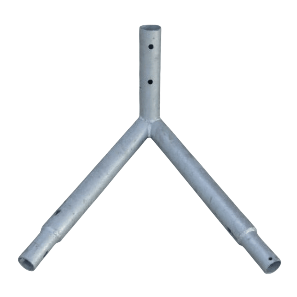 Consola Dubla 90 Grade 2x50cm, pentru stalp galvanizat