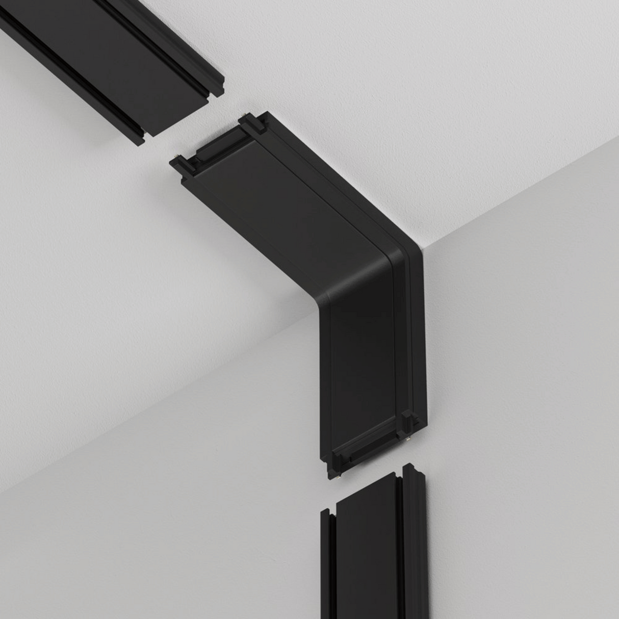 Conector Colt Vertical Aplicat Sina Magnetica Slim, Negru