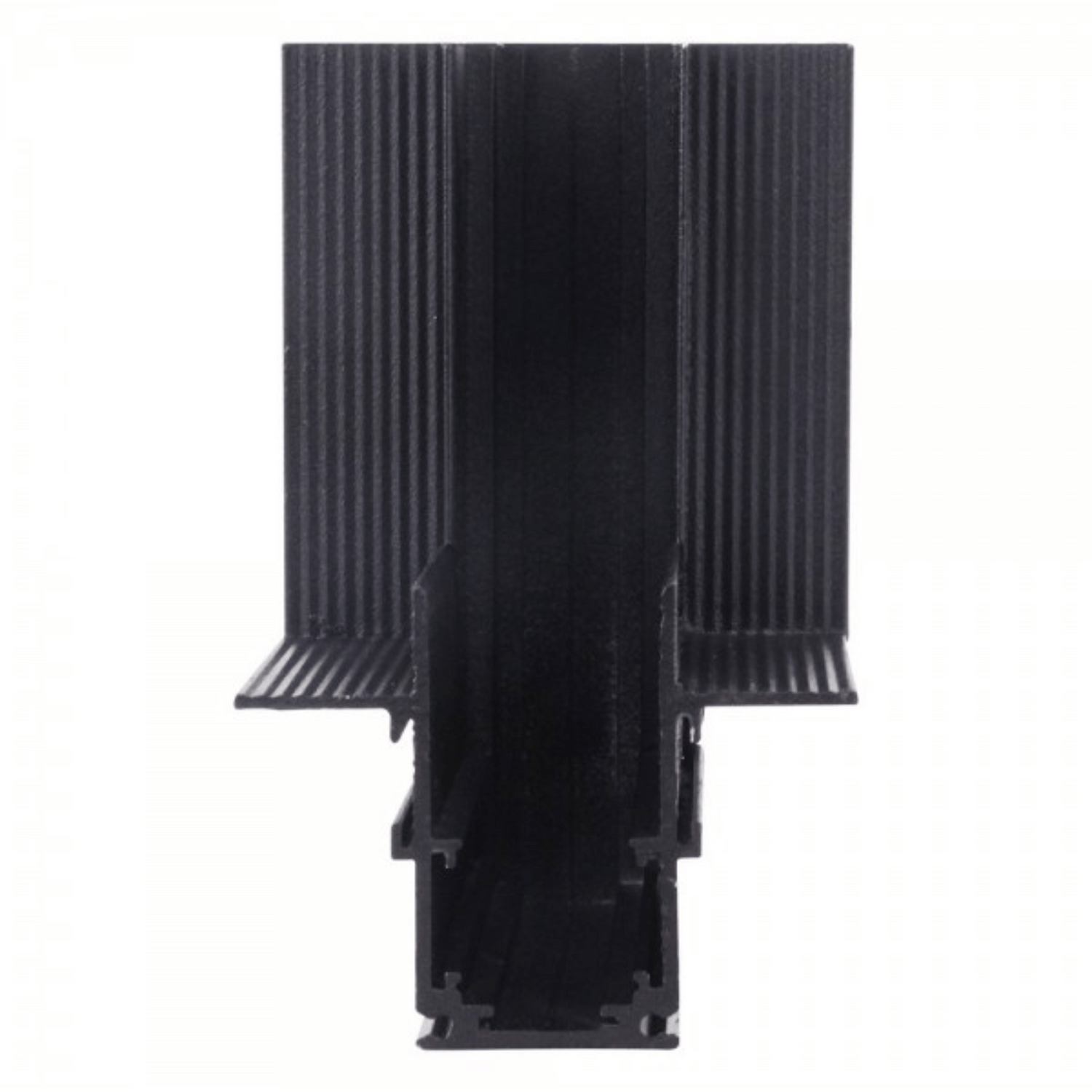 Conector Colt Vertical Incastrat Prindere sub Rigips Sina Magnetica, Negru