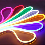 Kit Furtun LED Neon Flex 220V, 10M, 14W/m, 10x20mm, IP65, Multicolor, RGB