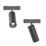 Proiector LED Sina Magnetica Slim 15W, Rotund, Negru