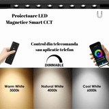 Proiector LED CCT Sina Magnetica 18W, Negru