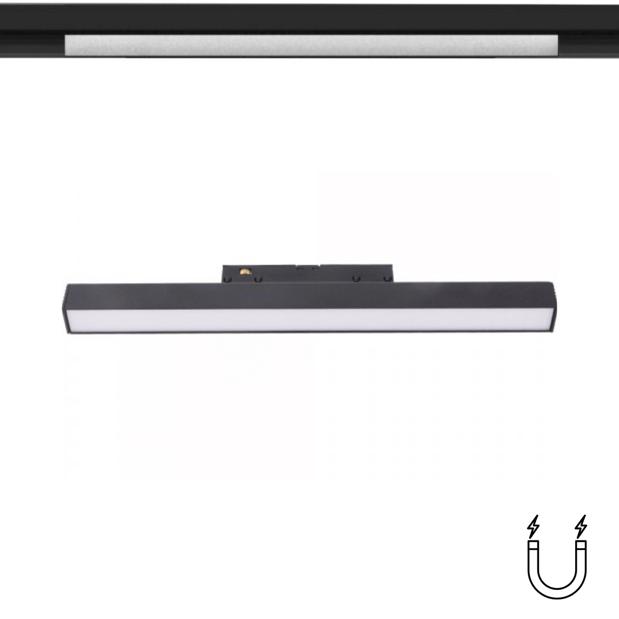Proiector LED Sina Magnetica 10W, CCT, 30CM, Mat, Negru