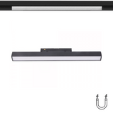 Proiector LED Sina Magnetica 10W, CCT, 30CM, Mat, Negru