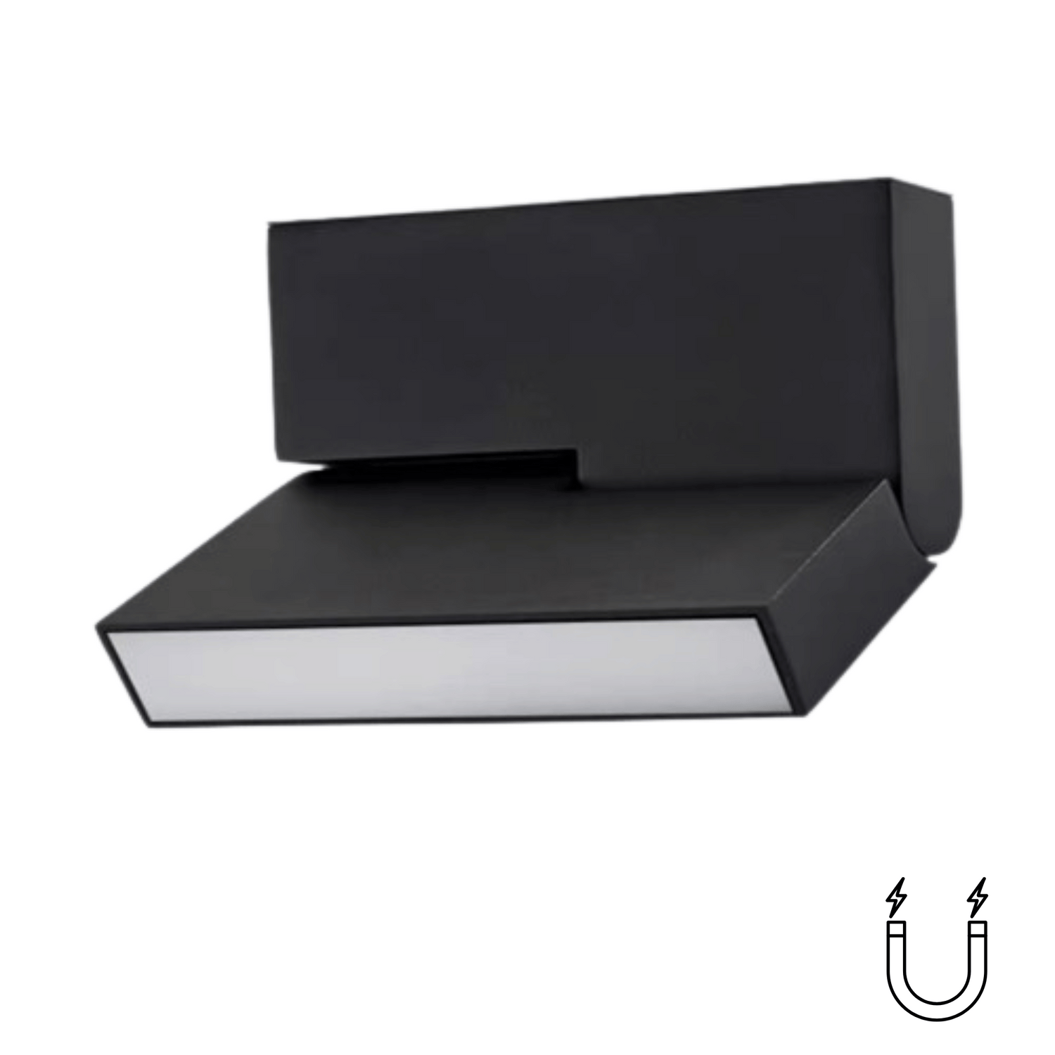 Proiector LED Sina Magnetica 12W, Orientabil, Negru