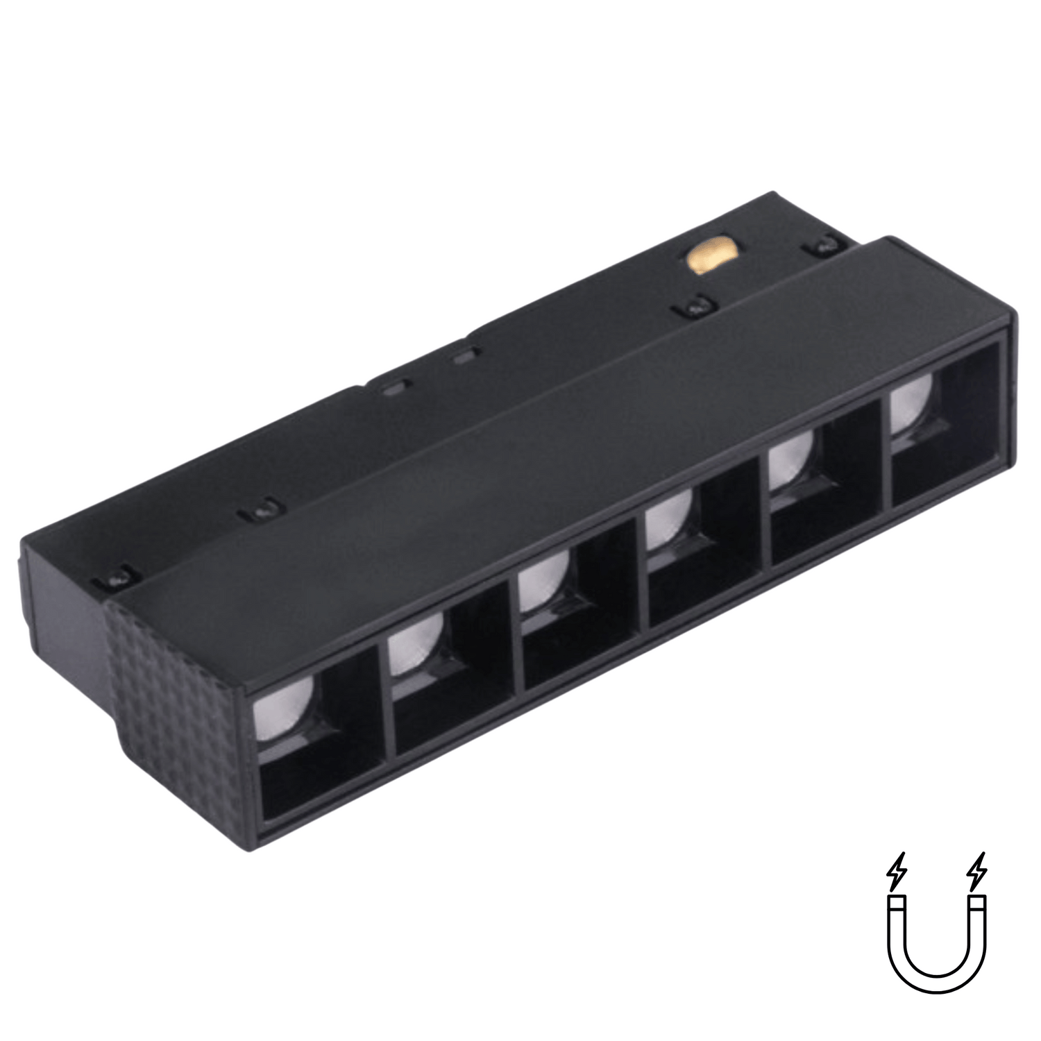 Proiector LED Sina Magnetica 6W, Negru