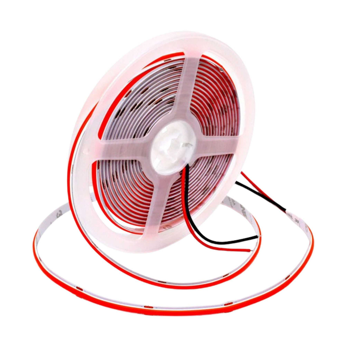Banda LED Cob 320Led/m, 24V, 5M, 11W/m, 8mm, IP20, Rosu