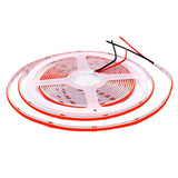 Banda LED Cob 320Led/m, 24V, 5M, 11W/m, 8mm, IP20, Rosu