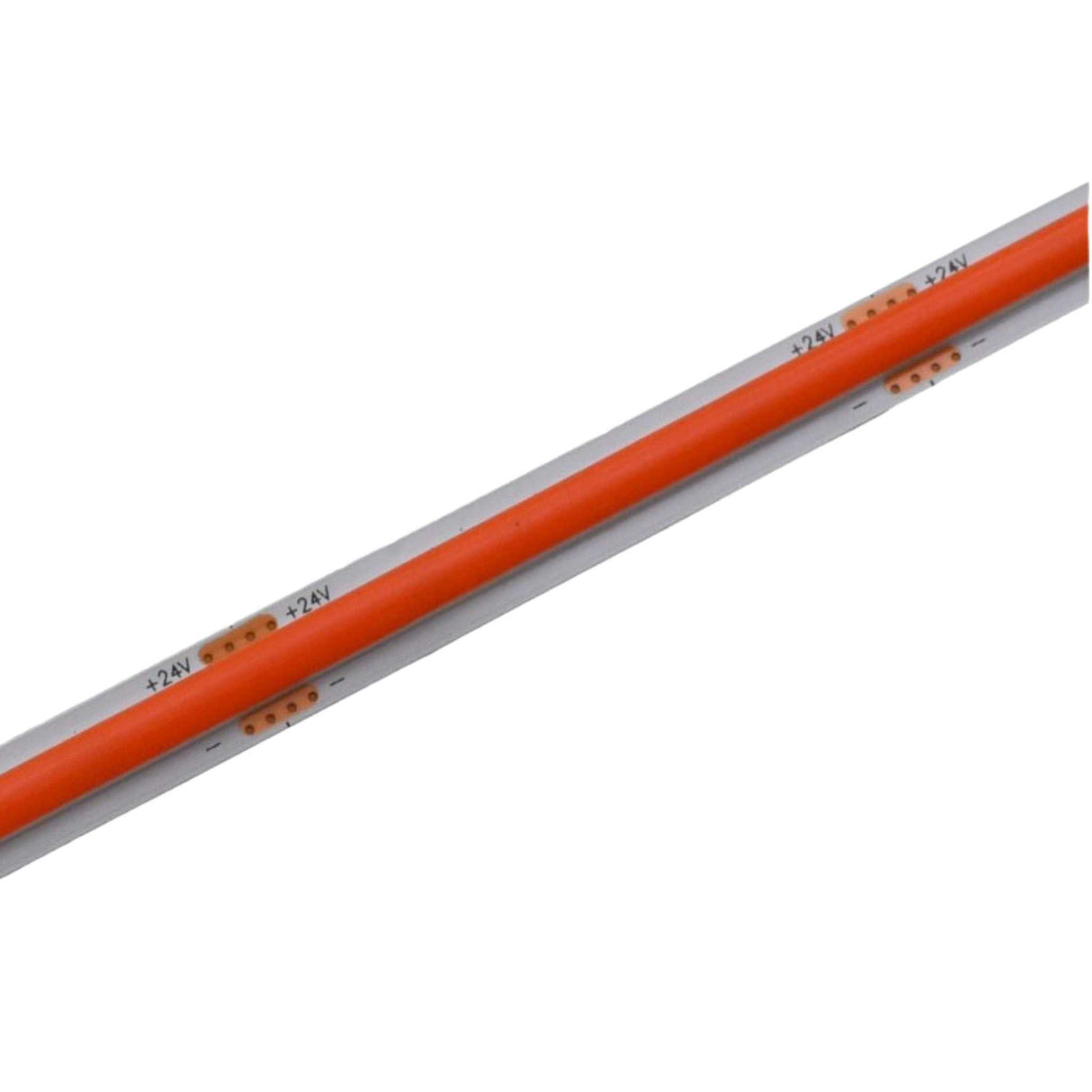 Banda LED Cob 320Led/m, 24V, 5M, 11W/m, 8mm, IP20, Rosu