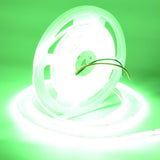 Banda LED Cob 320Led/m, 24V, 5M, 11W/m, 8mm, IP20, Verde