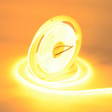 Banda LED Cob 320Led/m, 24V, 5M, 11W/m, 8mm, IP20, Galben