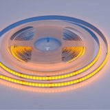 Banda LED COB 252 Led/m, 12V, 5M, 12W/m, 8mm, IP20, Galben