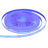 Banda LED COB 320 Led/m, 12V, 5M, 12W/m, 8mm, IP20, Albastru