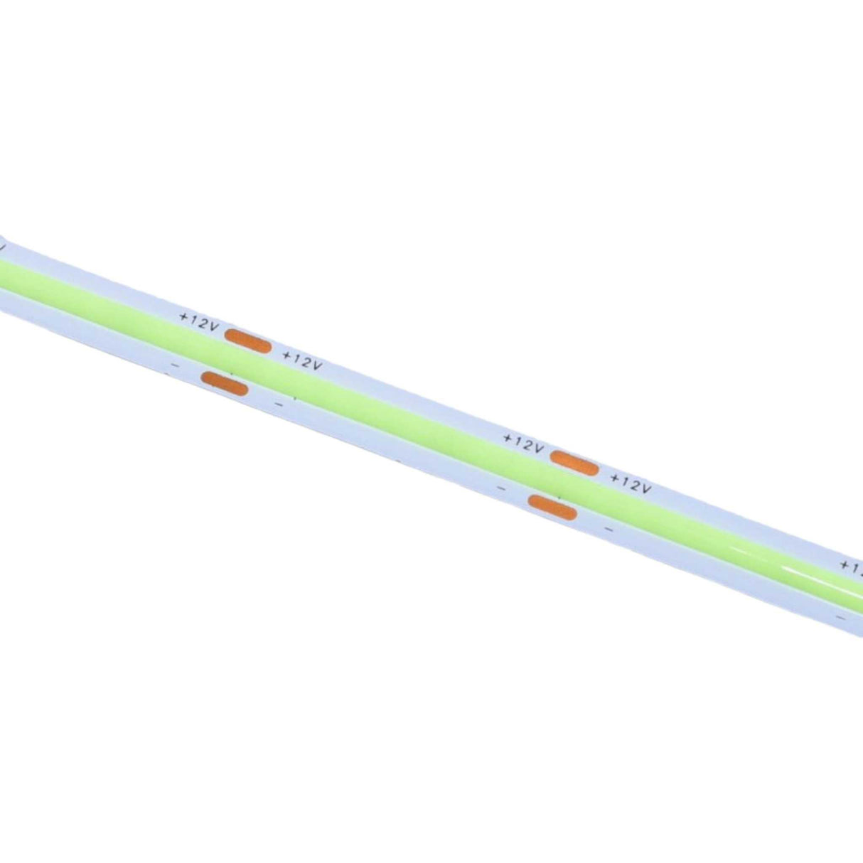 Banda LED COB 320 Led/m, 12V, 5M, 12W/m, 8mm, IP20, Verde