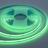 Banda LED COB 320 Led/m, 12V, 5M, 12W/m, 8mm, IP20, Verde