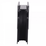 Conector Colt Vertical Aplicat Sina Magnetica, Negru