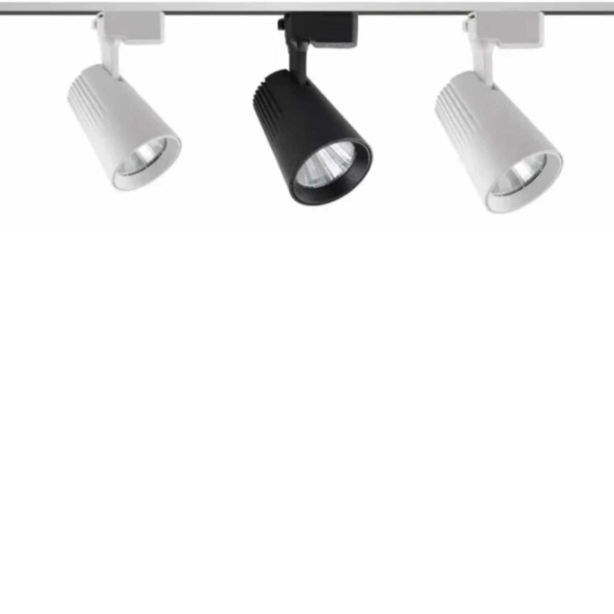 Proiector LED Monofazat 25W, Rotund, Reglabil, Alb
