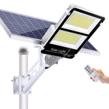 Lampa Solara LED 100W, Iluminat Stradal, Brat si Telecomanda inclus, IP65