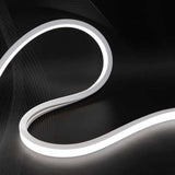 Kit Furtun LED Neon Flex 220V, 5M, 10W/m, 10x10mm, IP65, Alb Rece 6500K