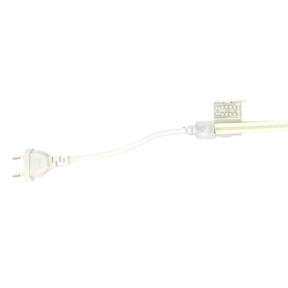 Kit Furtun LED Neon Flex 220V, 5M, 10W/m, 10x10mm, IP65, Albastru