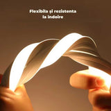 Kit Furtun LED Neon Flex 220V, 5M, 10W/m, 10x10mm, IP65, Albastru